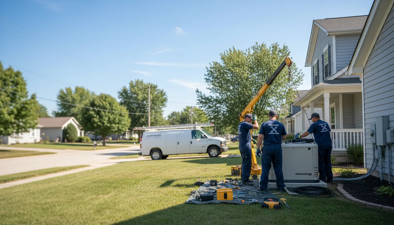 Generator Installation in Piercy, CA near me